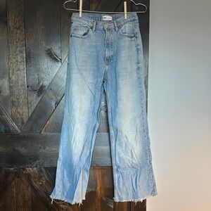 Zara Women's Blue Denim Jeans